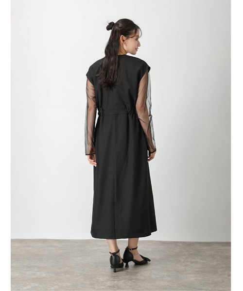 fifth（フィフス） ワンピース 「2点SET」シアートップス×ジレ