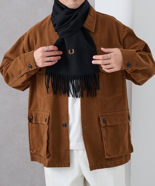 FRED PERRY（フレッドペリー） マフラー 「FRED PERRY」PLAIN WOVEN