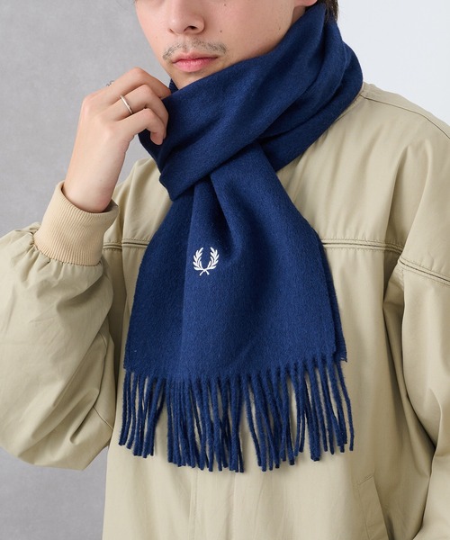 FRED PERRY（フレッドペリー） マフラー 「FRED PERRY」PLAIN WOVEN
