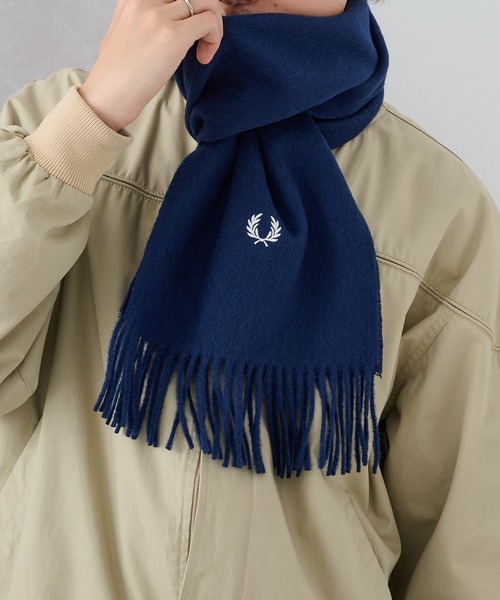 FRED PERRY（フレッドペリー） マフラー 「FRED PERRY」PLAIN WOVEN