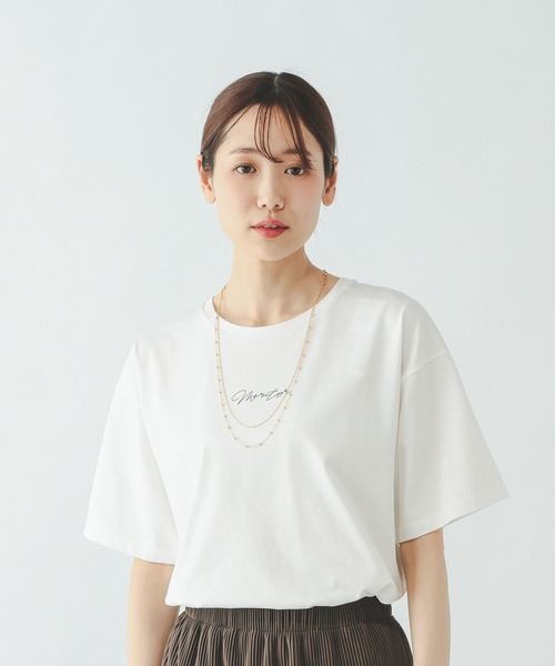 GLOBAL WORK（グローバルワーク） tシャツ 半袖 リッチクリーン