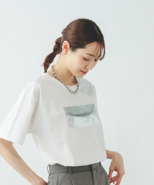 GLOBAL WORK（グローバルワーク） tシャツ 半袖 リッチクリーン