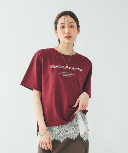 GLOBAL WORK（グローバルワーク） tシャツ 半袖 リッチクリーン