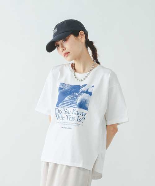 GLOBAL WORK（グローバルワーク） tシャツ 半袖 リッチクリーン