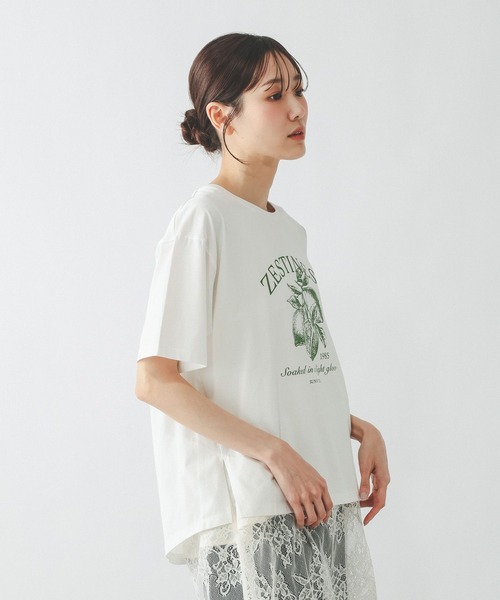 GLOBAL WORK（グローバルワーク） tシャツ リッチクリーンプリントT