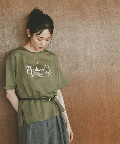 GLOBAL WORK（グローバルワーク） tシャツ 半袖 リッチクリーン
