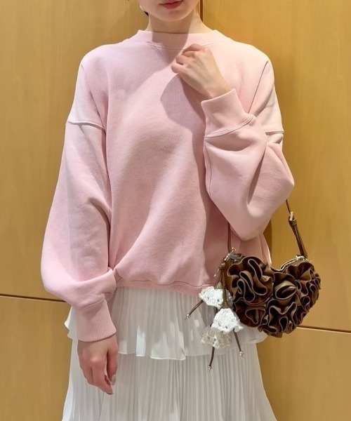 snidel別注コラボ　ラルフローレン　ワンポイント刺繍スウェット SNIDEL - snidel ラルフローレン スウェットの通販 by