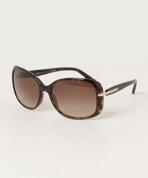PRADA（プラダ） サングラス FREE ブラウン レディース : ZOZOTOWN