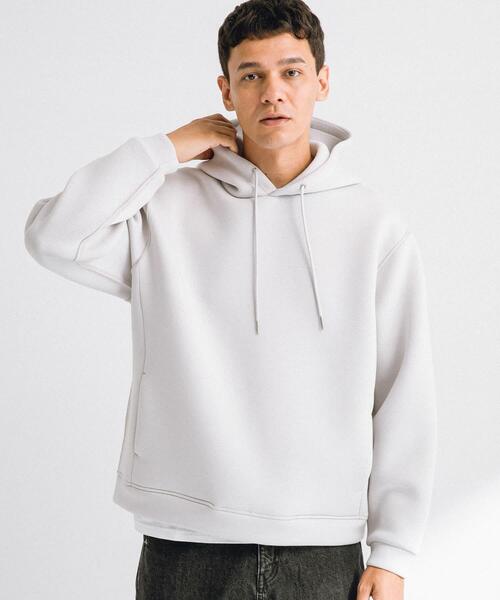 「URBAN RESEARCH Sonny Label」 プルオーバーパーカー MEDIUM チャコールグレー メンズ_画像3