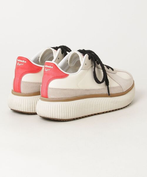 「Onitsuka Tiger」 ローカットスニーカー 24cm ベージュ レディースの画像