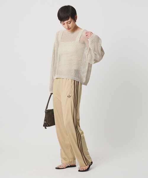 ワイドパンツ パンツ 「adidas Originals」ファイヤーバードトラックパンツ レディースの画像