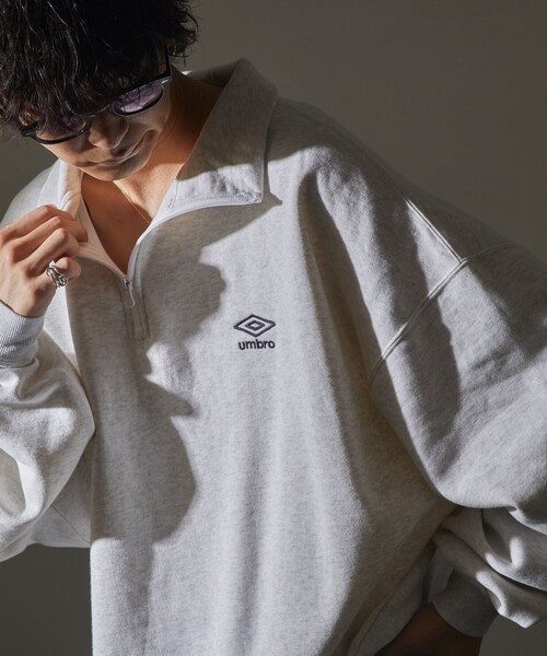 umbro（アンブロ） スウェットカットソー MEDIUM ネイビー メンズ