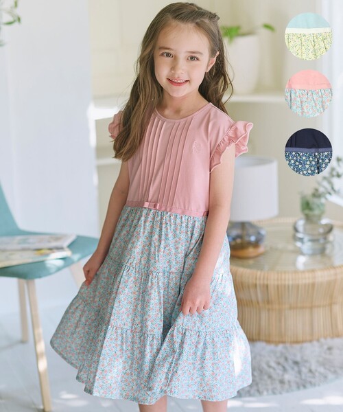 ドレス 発表会 卒園式 入学式 「110-140cm」 プティマーガレット ワンピース キッズ 子供服の画像