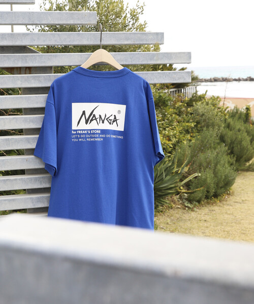 ワンピース NANGA × FREAK'S STORE/ナンガ 別注 ウエストコード カットワンピース/Tシャツワンピースの画像