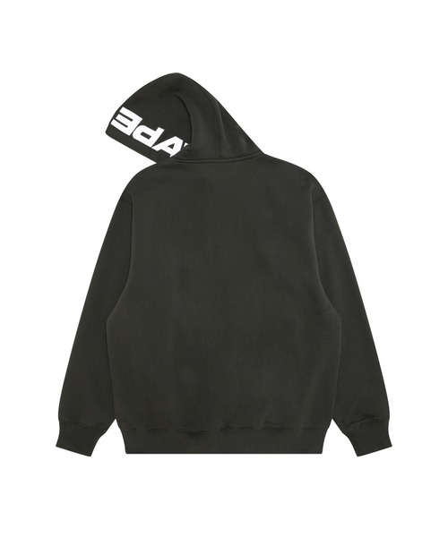 「AAPE BY A BATHING APE」 ジップアップパーカー SMALL ベージュ メンズの画像