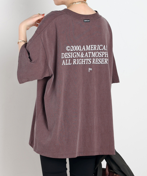 AMERICANA（アメリカーナ） tシャツ 半袖 「AMERICANA/アメリカーナ 