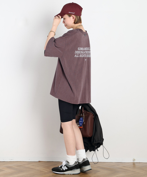 AMERICANA（アメリカーナ） tシャツ 半袖 「AMERICANA/アメリカーナ 