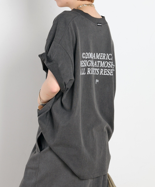 AMERICANA（アメリカーナ） tシャツ 半袖 「AMERICANA/アメリカーナ