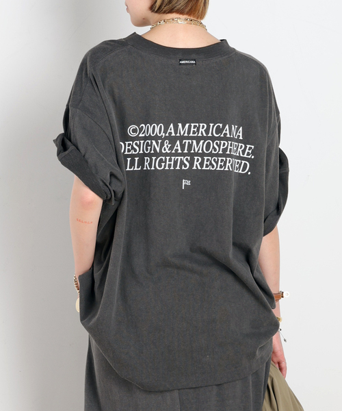 AMERICANA（アメリカーナ） tシャツ 「AMERICANA/アメリカーナ」別注