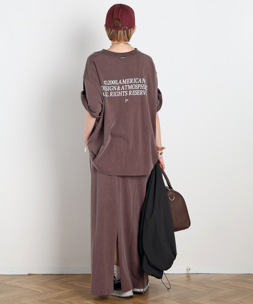 AMERICANA（アメリカーナ） tシャツ 半袖 「AMERICANA/アメリカーナ