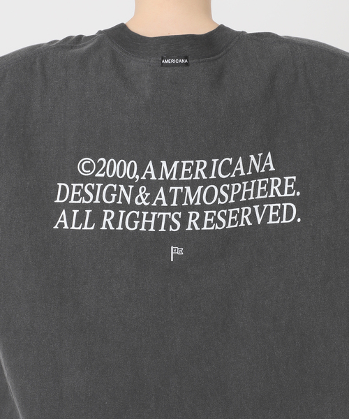 AMERICANA（アメリカーナ） tシャツ 「AMERICANA/アメリカーナ」別注