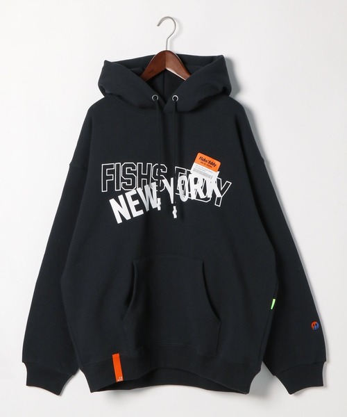 「Fishs Eddy」 プルオーバーパーカー MEDIUM ベージュ レディース_画像4
