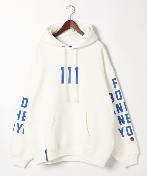 「Fishs Eddy」 プルオーバーパーカー MEDIUM ベージュ レディース_画像6