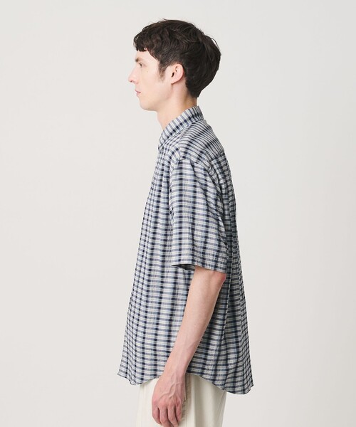 BEAUTY＆YOUTH UNITED ARROWS シャツ オンブレチェック サッカー