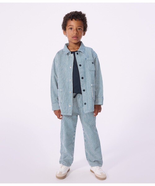 パンツ シアサッカーパンツ キッズ 子供服の画像