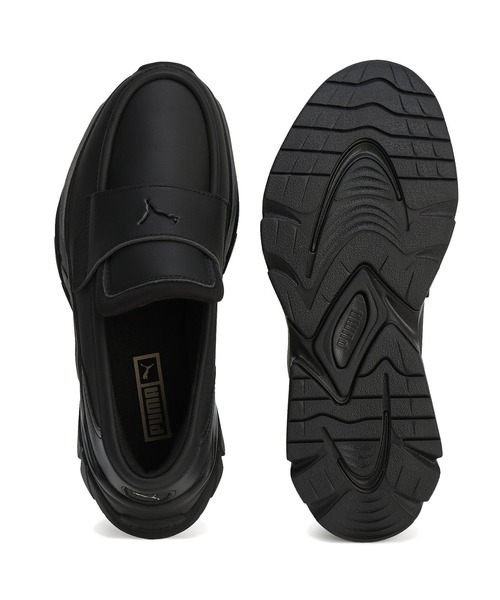 PUMA（プーマ） パンプス 25.0cm ブラック×ブラック レディース
