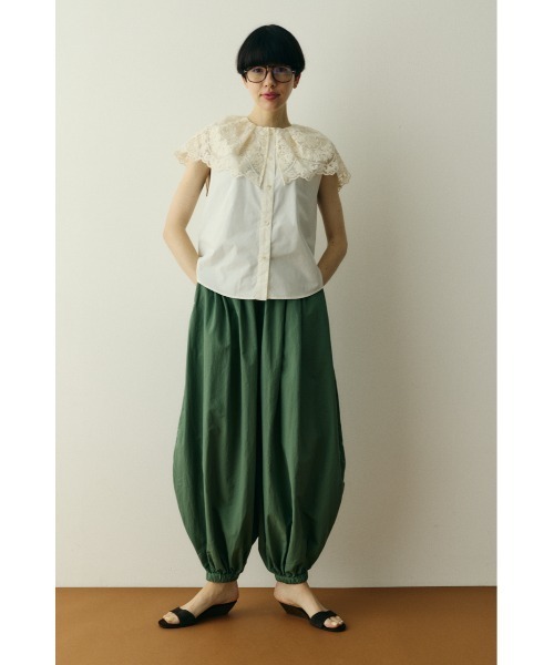 HeRIN.CYE スラックス パンツ Nylon balloon pants / ナイロンバルーン