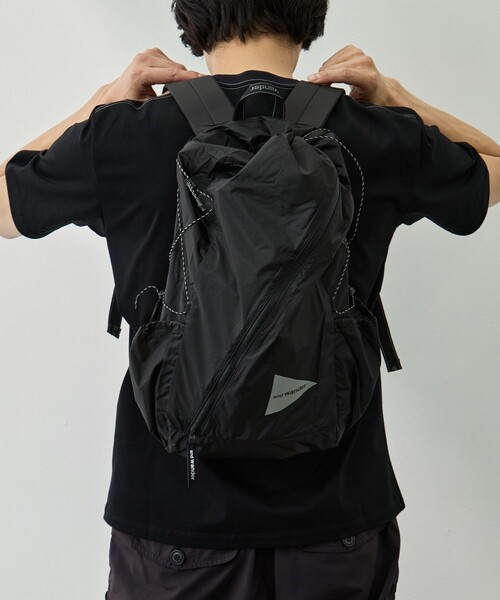 and wander（アンドワンダー） デイバック リュック 「and wander