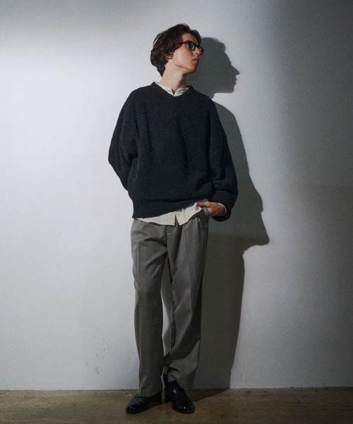 THE BOLDMAN スラックス MEDIUM ライトベージュ メンズ : ZOZOTOWN