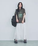 ロング スカート 「選べる着丈」ラインアートフ...の詳細画像1