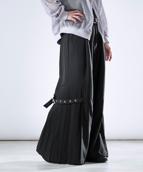 「Ellno Loset」 パンツ MEDIUM ブルーグレー メンズ_画像4