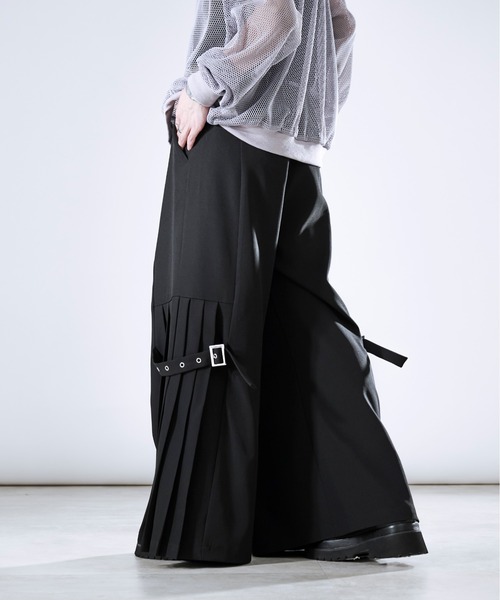 「Ellno Loset」 パンツ MEDIUM ブルーグレー メンズ_画像5