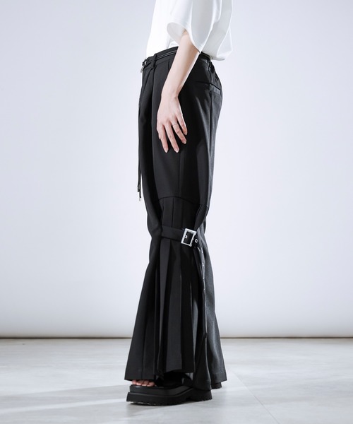 「Ellno Loset」 パンツ MEDIUM ブルーグレー メンズ_画像9