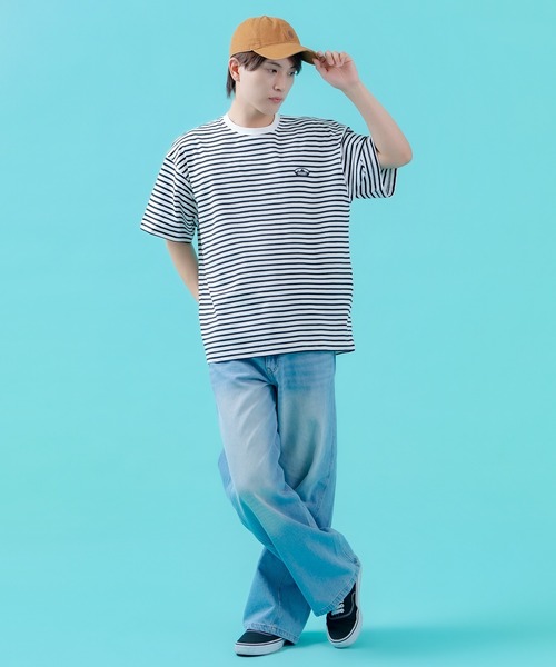 45R ペイズリー柄 半袖Tシャツ ホワイトぷっちんさん専用 En serio TOKYO tシャツ 「GERRY」オーバルワッペン半袖Tシャツ 62