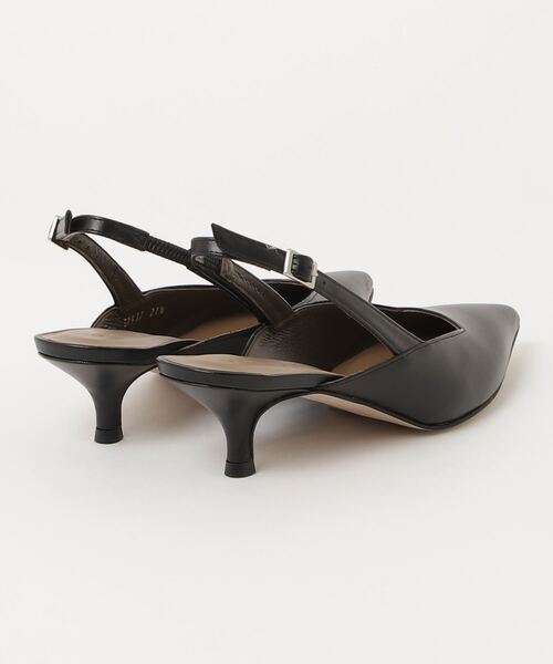 「ODETTE E ODILE」 ヒールサンダル 24.5cm ブラック レディース_画像2