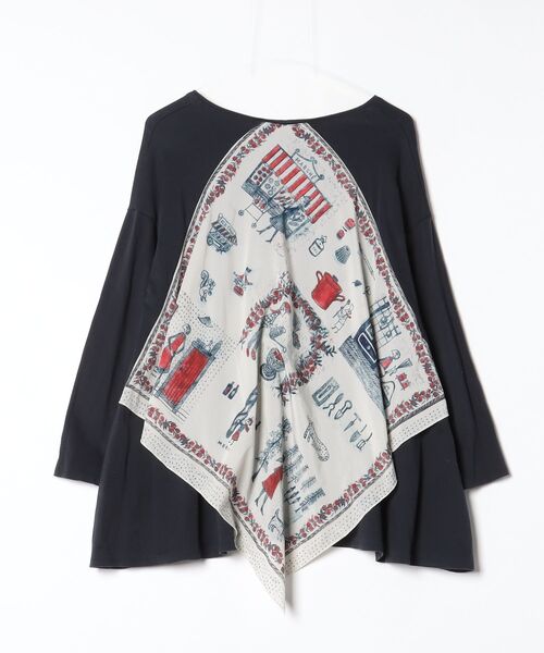 【新品 】Beardsley ビアズリー BEARDSLEY（ビアズリー） 長袖カットソー FREE ネイビー レディース
