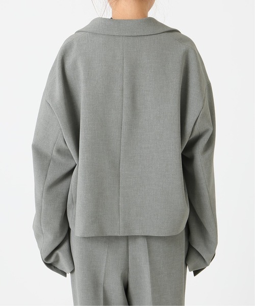 「CITYSHOP」 テーラードジャケット 38 グレー レディース_画像5