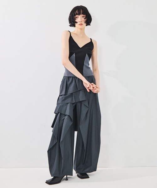 TAG（PORTER） ワイドパンツ スラックス パンツ 「TAAKK/ターク