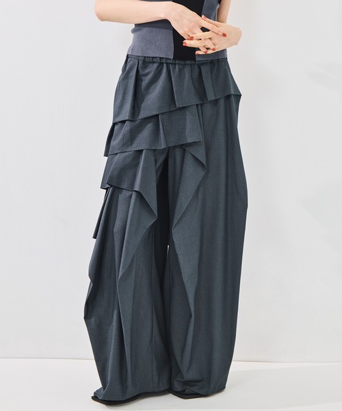 TAG（PORTER） ワイドパンツ スラックス パンツ 「TAAKK/ターク