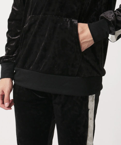 CHANEL スポーツライン　ベロア　ジャケット　パーカー　パンツ　セットアップ CHANEL スポーツライン ベロア ジャケット パーカー パンツ