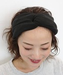 ヘアバンド リブカット幅広ターバンの詳細画像5