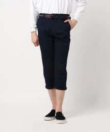 STYLEBLOCK チノパン ベルト付きストレッチツイルクロップド