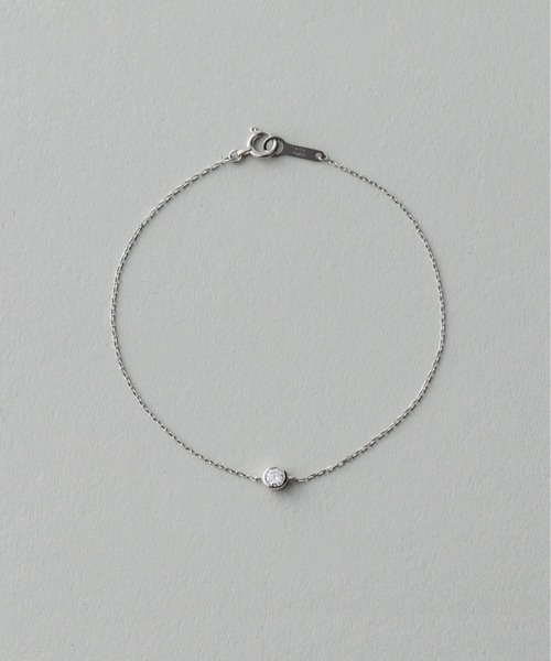 【ete】PT900/850 ダイヤモンド ブレスレット ete ブレスレット PT900/850 ダイヤモンド 0.1ct ブレスレット