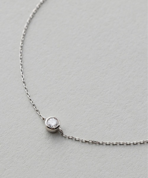 ete ブレスレット PT900/850 ダイヤモンド 0.1ct ブレスレット