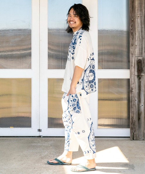 チャイハネ シャツ 「チャイハネ」サンムーンMEN'Sシャツ メンズ