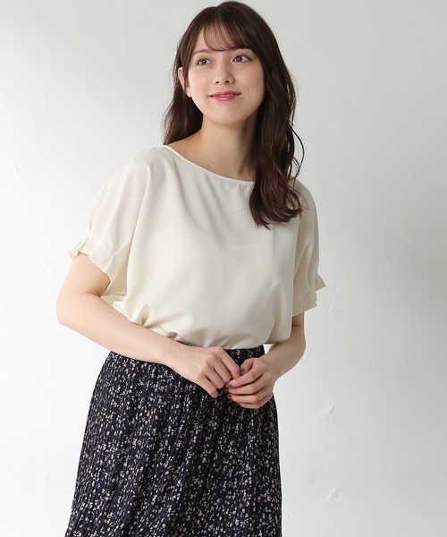 シャツ ブラウス 後釦袖タックブラウス Zozotown Paypayモール店 通販 Paypayモール